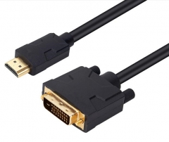 HDMI to DVI D(24+1) Dual Link Cable, 1080p