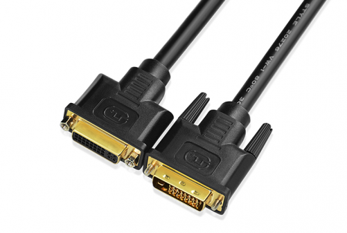 DVI-D Male（24+1） to DVI-D（24+5) Female, Dual Link Extension Cable