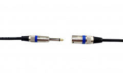 XLR male to 1/4 Inch Mono Male Audio Cable,(Middle end)
