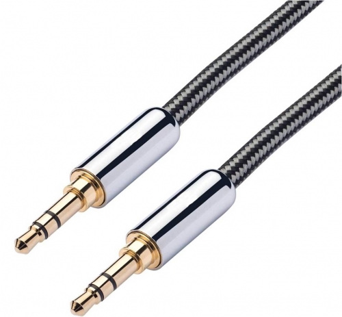 Plenum 3.5mm to 3.5mm CableMetal ,PP yarn