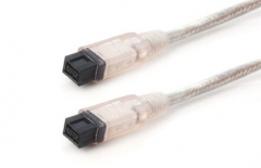 Firewire 800 9 Pin cable, IEEE-1394b Transparent