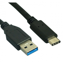 USB 3.0 A Male to Type C Male Cable - 5gb