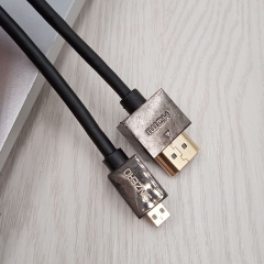 Ultra Slim HDMI A to D Cable(Zinc alloy)