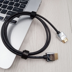 Slim HDMI to HDMI Cable (Zinc alloy)
