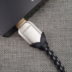 HDMI 2.0 Cable (Zinc Alloy) Nylon sleeve 4k 60hz