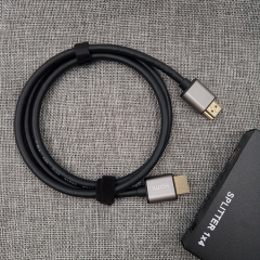 Plenum HDMI to HDMI Cable Aluminum Nylon sleeve