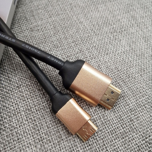 Plenum HDMI to mini HDMI Cable Aluminum housing