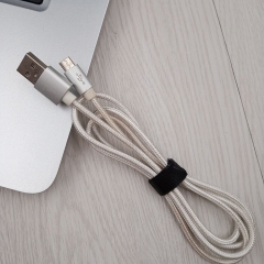 USB2.0 To Micro USB Fast Charging Cable (Aluminum) PP Yarn 4 colors