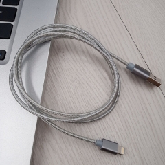 Mfi Certified Apple lighting Cable ( Aluminum) 4 colors