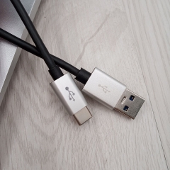 USB3.0 to Type C Cable (Aluminum+PP Yarn) 3A