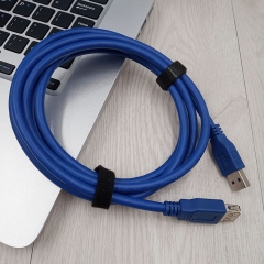 USB 3.0 Cable, Blue, Type A Male / Type A Female