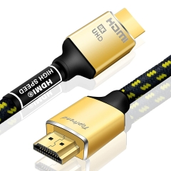 Certified HDMI2.1 Cable 48gbps 8k60hz (Aluminum connector) -High end