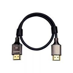 Slim Certified HDMI 2.1 Cable 8k60hz (Zinc alloy connector )-High end