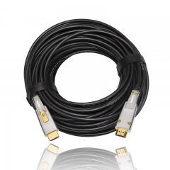 4K Fiber optic hdmi cable Support 4k60hz With Detachable Connectors(D to D)