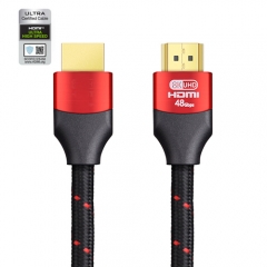 Certified HDMI2.1 Cable 48gbps 8k60hz (Zinc alloy connector) -High end