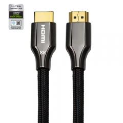 Certified HDMI2.1 Cable 48gbps 8k60hz (Zinc alloy connector) -High end