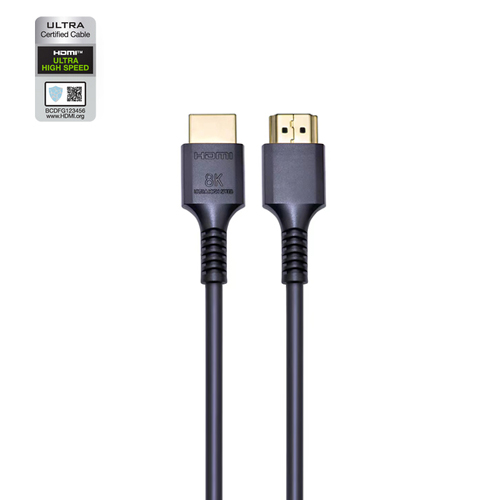 Slim Certified HDMI 2.1 Cable 8k60hz (molding connector )-Entry level