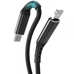 MFI Certified USB Type C to Lightning Charge & Sync Cable (C94 Chip)
