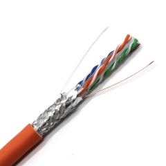 Double shielded Cat6 SFTP Ethernet Patch Cable LSZH PVC