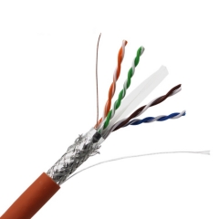 Double shielded Cat6 SFTP Ethernet Patch Cable LSZH PVC