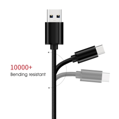 USB 3.0 Type C cable black (Type A to C)
