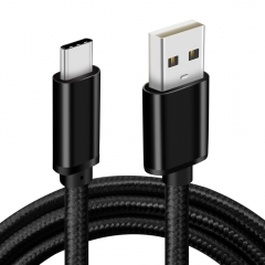 USB2.0 Type-C cable Nylon（black）