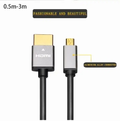 Slim hdmi2.0 Cable 4K (A To D)