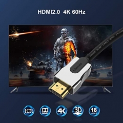 Active HDMI Cable to HDMI Cable with chip (Zinc alooy) 4k 60hz 4:4:4