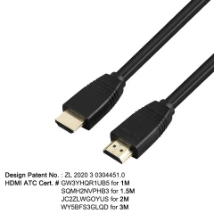 Certified HDMI2.1 Cable 48gbps 8k60hz (Molding connector) 48gbps-Entry level