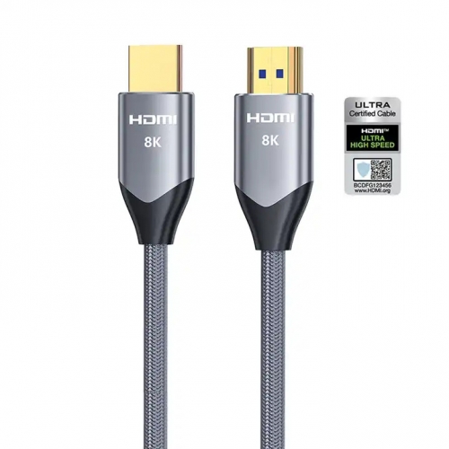 Certified HDMI2.1 Cable 48gbps 8k60hz (Aluminum connector) 48gbps-Middle end