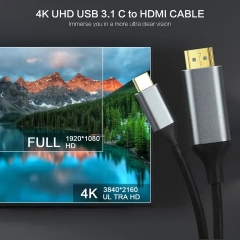 USB C to HDMI Cable (4K@60Hz),