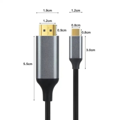 USB C to HDMI Cable (4K@60Hz),