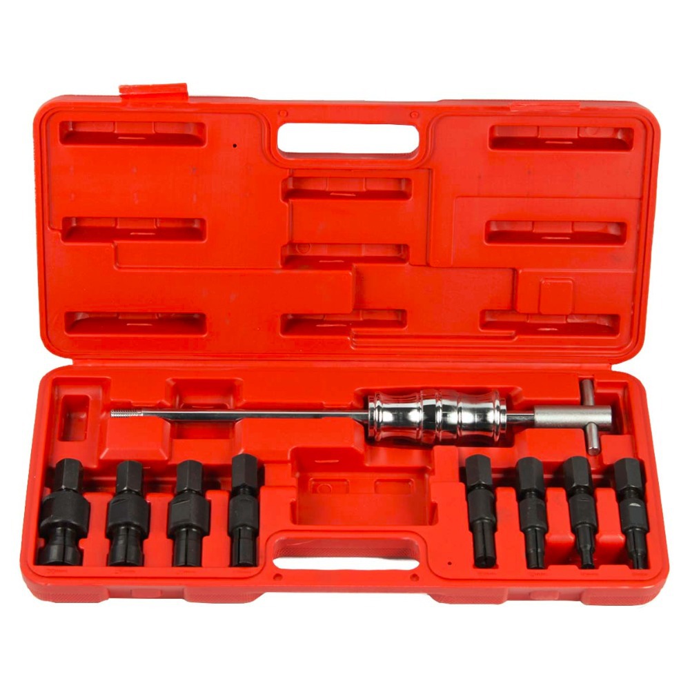Auto Wheel Bearing Slide Hammer Puller Tool Set Pulley and Steering