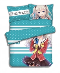 Charlotte Nao Tomori - 4pcs Anime Bedding Sets