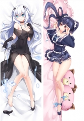 Hyperdimension Neptunia Noire Anime Girl Pillow