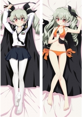 Girls und Panzer - Anchovy Body Pillow Case Cover