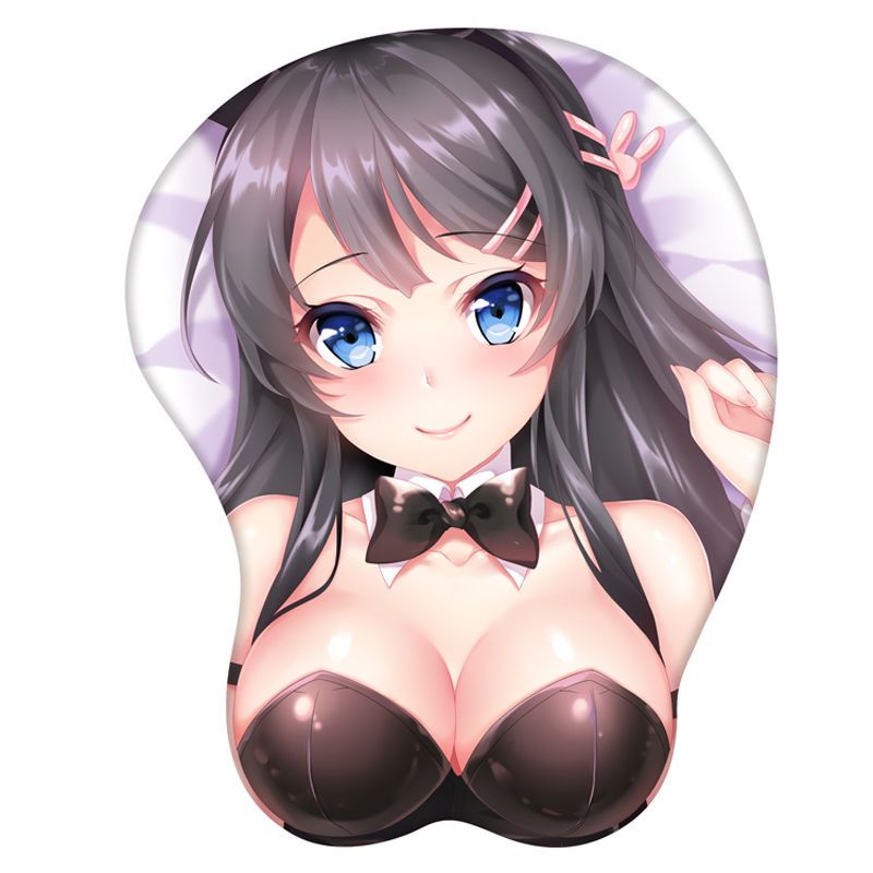 Mai Sakurajima 3D Mouse Pad