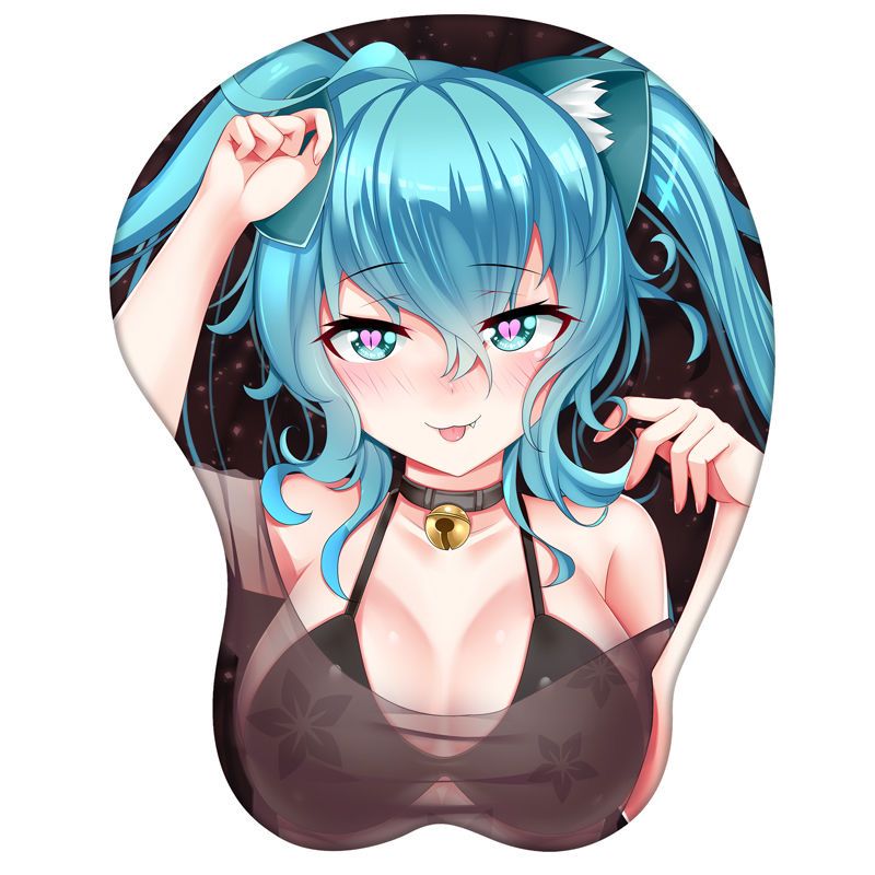Hatsune Miku - Anime Mouse Pad with Wrist rest