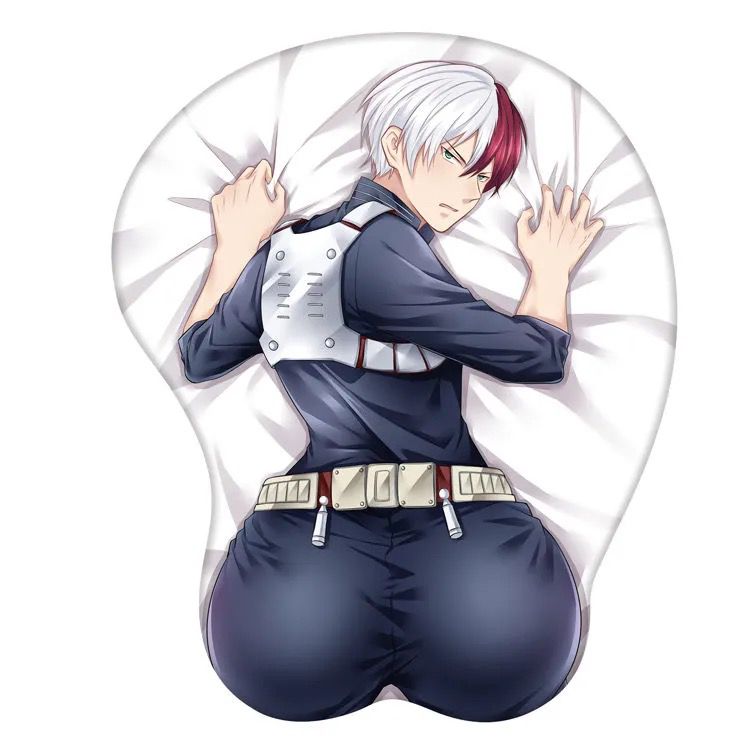 Todoroki Shoto - Anime Mouse Pad with Wrist rest