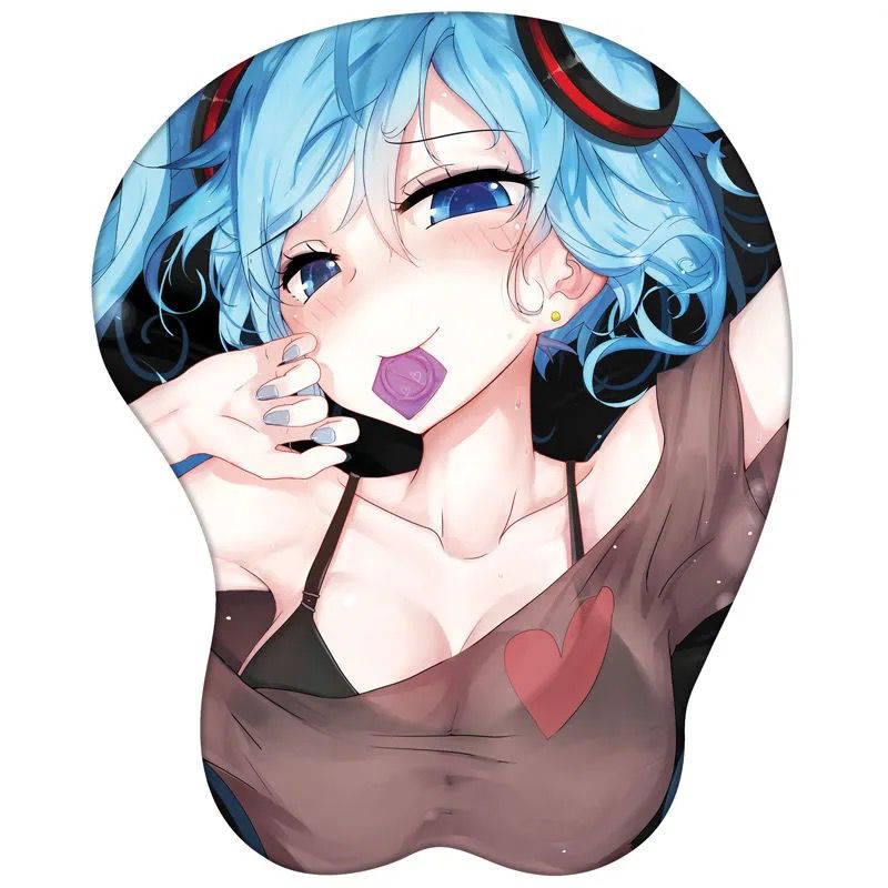 Hatsune Miku 3D Anime Mouse Pad