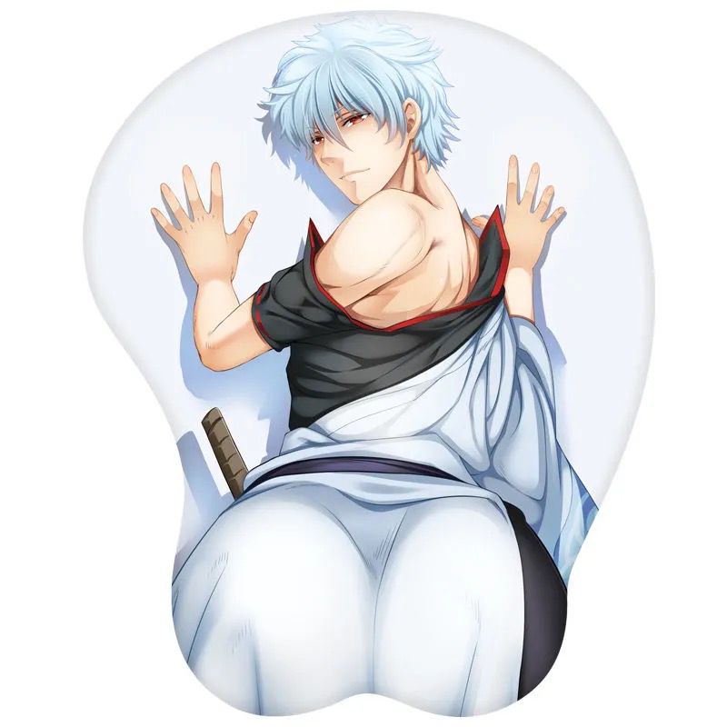 Gintoki Sakata Anime Butt Mouse Pad