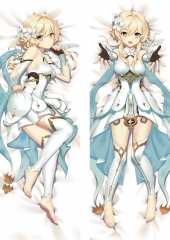 Genshin Impact Lumine Traveler Dakimakura Cutom Pillow