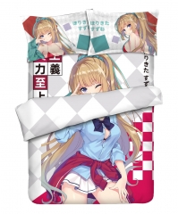 You-Zitsu Kei Karuizawa 4pcs Anime Bedding Sets Bed Sheet