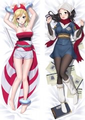 Pokémon Irida & Akari Dakimakura Custom Cover