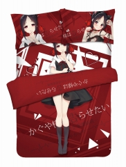 Kaguya-sama: Love Is War Kaguya Shinomiya 4pcs Bedding Sets