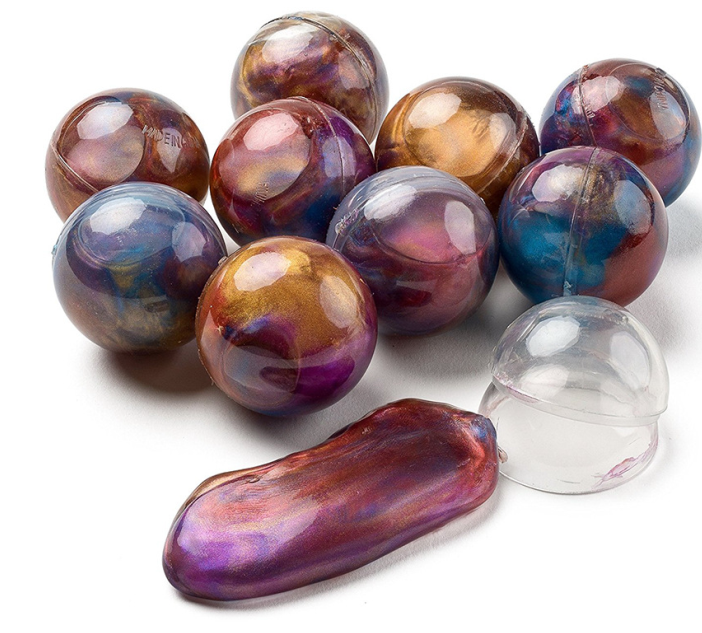 Rainbow Putty Balls 2"