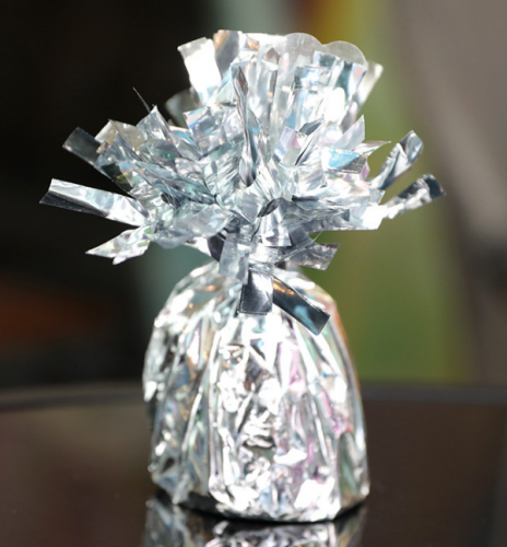 Foil Balloon Weights-Silver 6.2OZ