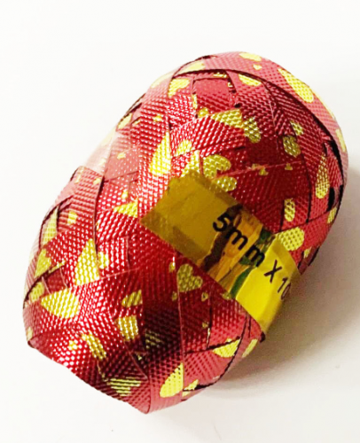 Poly Curling Ribbons Printed 5mmx10m