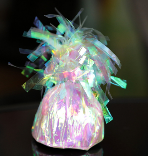 Foil Balloon Weights-Iridescent 6.2OZ