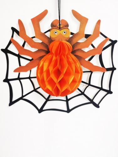 Spider Web Hanging Honeycomb 26cmx30cm